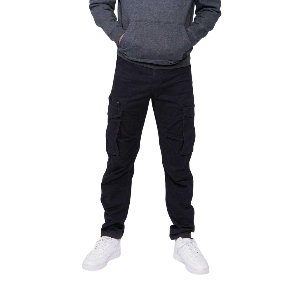 Firetrap Mens Cotton Blend Cargo Trousers