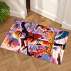 Naruto Character Customize Text Area Rug Perfect for Decorate Room Playrooms Study Room Dining Room Anti-slip Rug Anime Office Decor Wedding Party Gif