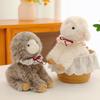 Cute Lamb Plush Backpack - Adorable Sheep Shoulder Bag Gift for Girls