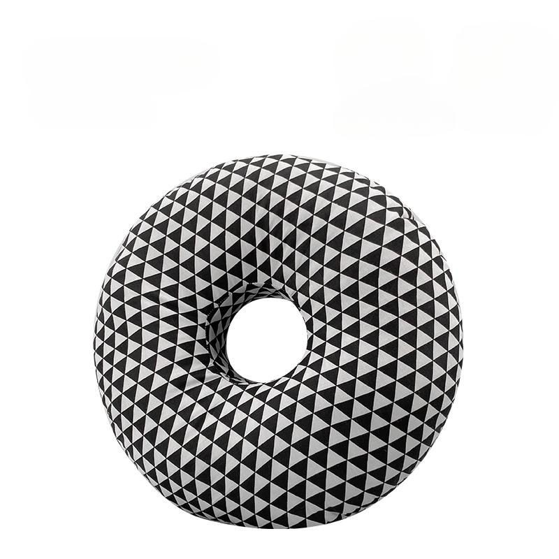 

Подушка для ушей с одним отверстием, подушка для пожилых пациентов с отверстием, подушка для салона красоты для взрослых, боковая подушка для сна, шейная подушка чёрный