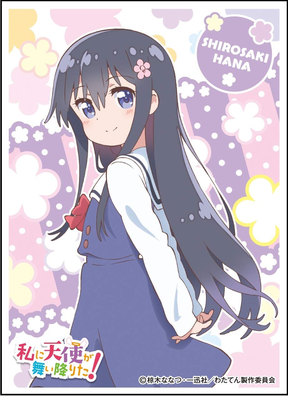 

Ensky Character Sleeve An Angel Flew Down to Shirasaki Hana Me! (EN-791) білий