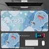 Quality Leather Pikachu Mouse Pad Pokémon Keyboard Pad Student Learning Writing Table Mat Waterproof Oil Resistant Tablecloth
