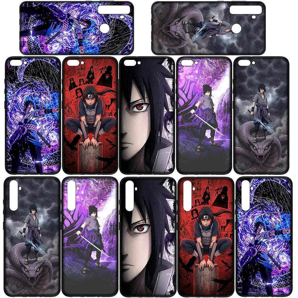 Phone Case for iPhone 17 15 16 Plus Redmi Note 14 12 11 13 Pro Max Huawei P30 P20 Lite OPPO A60 A40 A80 A38 A54 A17 Sasuke Uchiha Poster Narutos Cover