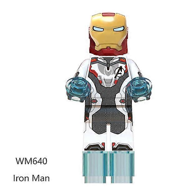 10ks Avengers 4 Série Superhrdinů Iron Man Krásný Tým Thor Sestavitelná Stavebnice Minifigurka Hračka