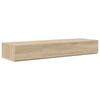 Studio Table Sonoma Oak 110 X 40 X 19.5 Cm Wood Material
