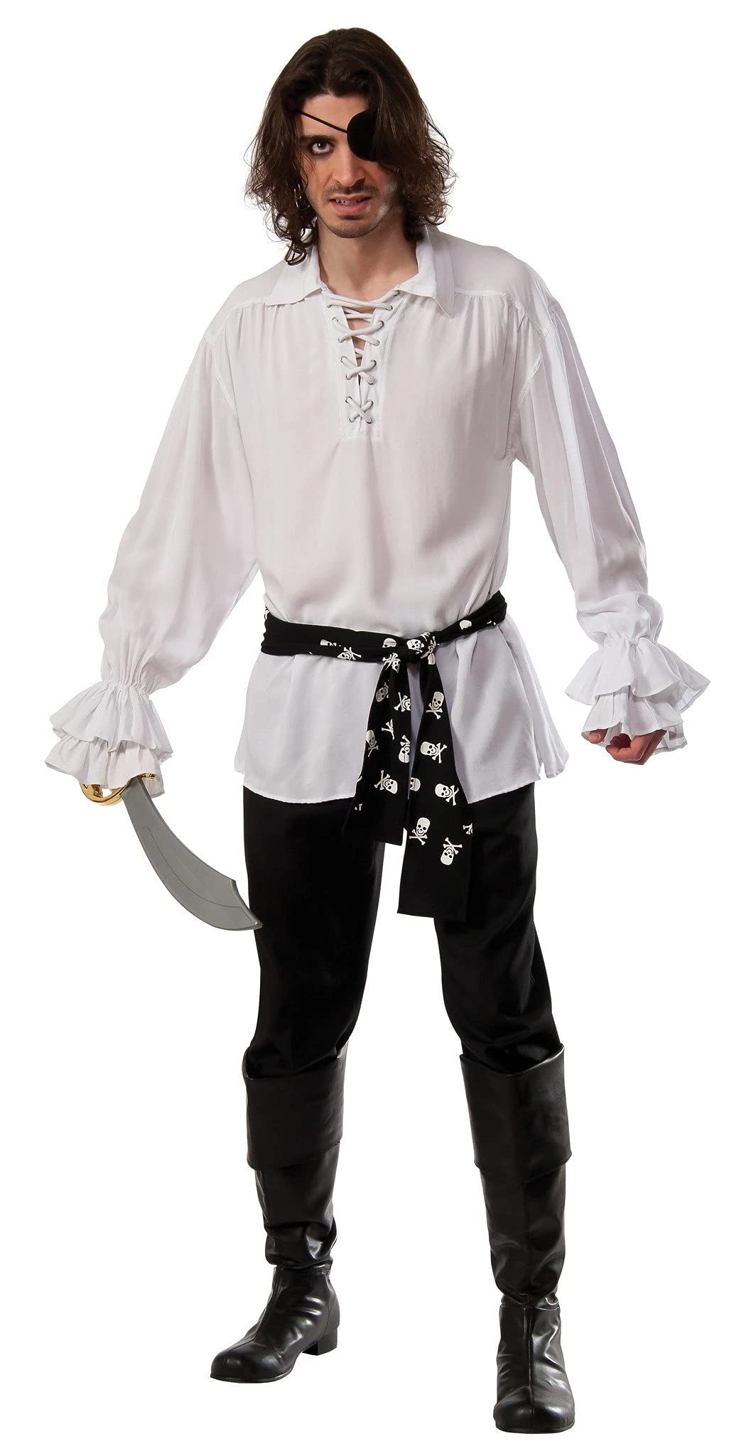 

Cotton Pirate Shirt White Standard белый