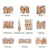 Champagne Christmas Hanging Decoration Plastic Gift Pinecone Bell Christmas Tree Ornament Festival Favors Dinosaur Soldier Candy