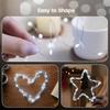 LED String Lights Rechargeable Fairy Lights Mini Twinkle Copper Light Detachable Design Halloween Wedding Xmas Gift Decor