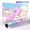Mewtwo Large Mouse Pad Gamer pokemon Keyboard Desk Mat XXL Carpet Rubber Tapis Souris PC Accessories Mousepad Gaming accessories