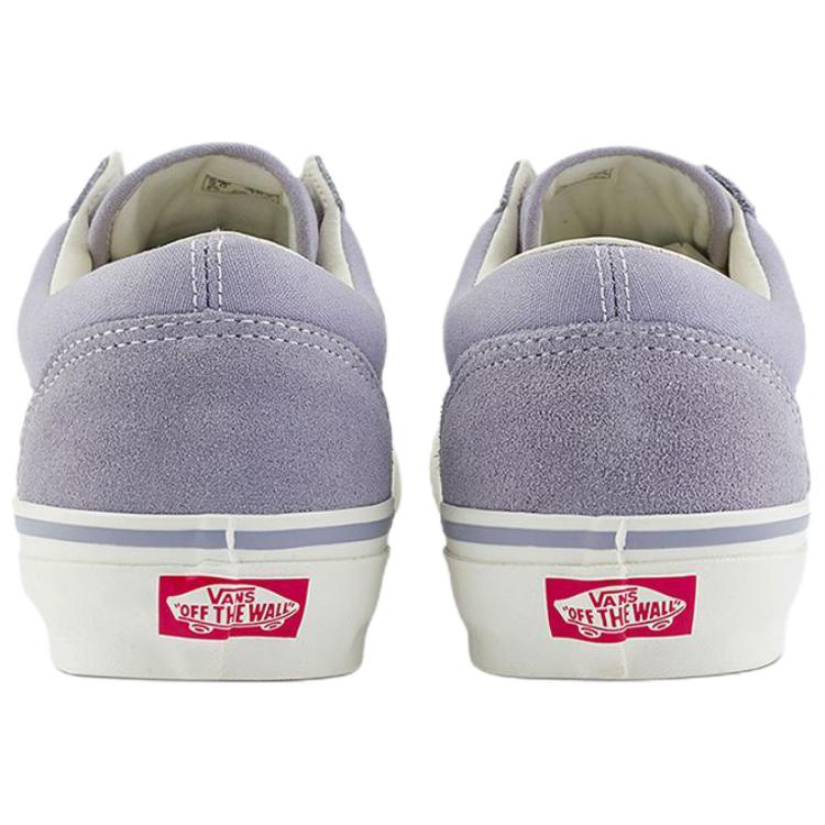 Vans Old Skool Reissue 136 Comfortable Versatile Low-Top Skate Shoes Unisex Sneakers Purple VN000MT6E3N