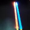 1 Pair Acrylic Luminous Drum Stick Colorful Induction Color Changing Fluorescent Drumsticks Musical