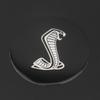 85mm Steering Wheel Cobra Shelby Emblem Sticker For Ford Mustang Gt350r Gt350
