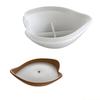 QX2E Floral Silicone Molds For Making Soap Decorative Bowl Gypsum Ornaments
