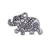 Antique Style Elephant Charms Metal Animal Pendants For DIY Jewelry Keychain Bag Accessories