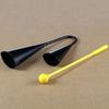 Pack of Cow Shaped Percussion Instrument Plastic Rod Included Exquisite Craftsmanship Agogo Bell for Music Practice