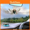 Mechanical Bee Acrylic Charm Cute Cartoon Car Decoration For Stylish Vehicle Accessories