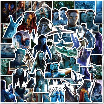 50 Pcs Avatar Stickers Pack Suitable for Laptop Skateboard Travel Case Notebook