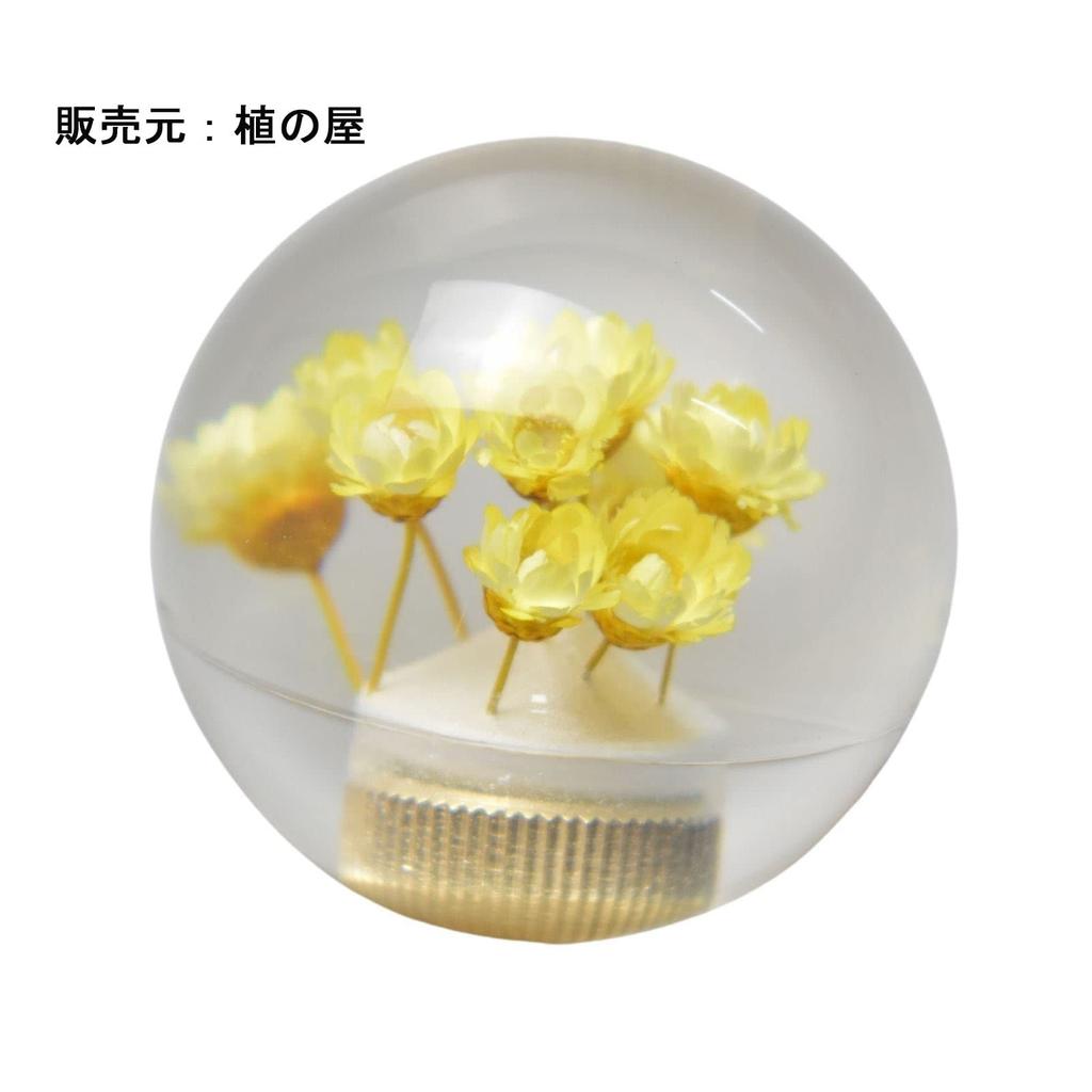 JINGLING Underwater Flower Shift Knob Gear Knob Crystal Universal Ball Shape AT MT Car