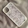 Fortschrittliche Sexy Weiße Spitze Handyhülle Für IPhone 17 Air 16 15 14 13 12 11 Pro Max Plus Kreative Schutzhülle Mode Funda