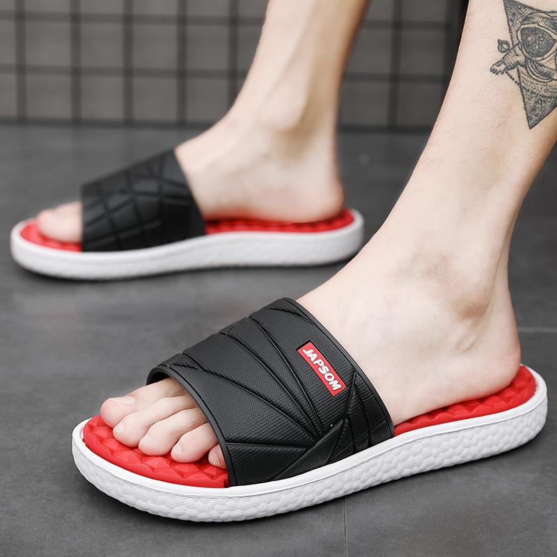 Summer Men Shoes Unisex Summer Hollow Slippers Outdoor Breathable Casual Couple Beach Sandals Flip Flops Shoes Beach Slippers