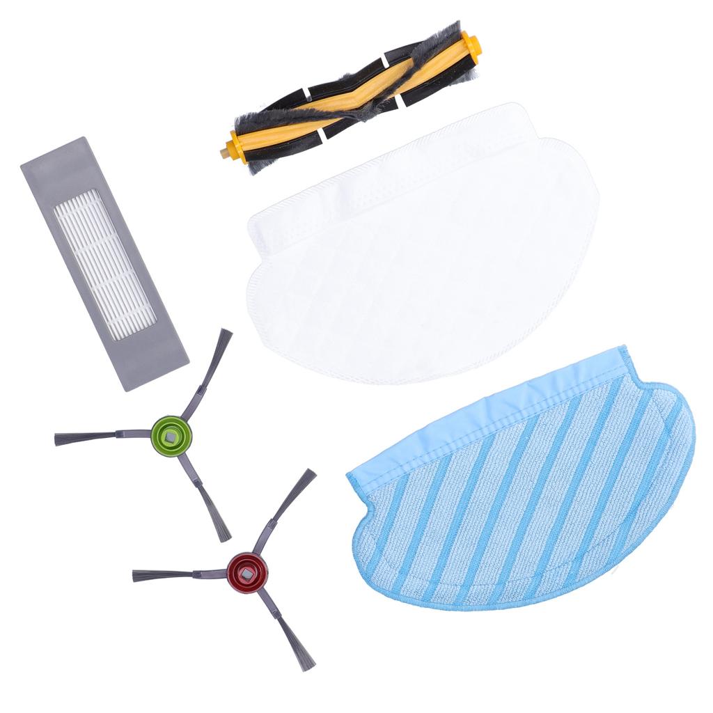 Kit Perie Laterală Principală Filtru Lavetă Lavabilă Lavetă de Unică Folosință Potrivit pentru Aspiratorul DEEBOT OZMO 950 920