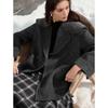 Women's Camel & Wool Blend Double-faced Coat