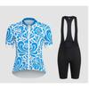 Maßgeschneidertes Radtrikot-Set Kurzarm-Oberteil Shorts Fahren Atmungsaktiv Feuchtigkeitstransportierend Unisex