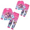 Children's Witch  Girls Printed Suit Long Sleeve Pants Suit
