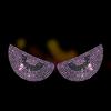 2pcs Diamond Crystal Car Body Devil Eyes Stickers Decal Decoration Car Accessories for Vehicle Body Sticker Windshield for Women