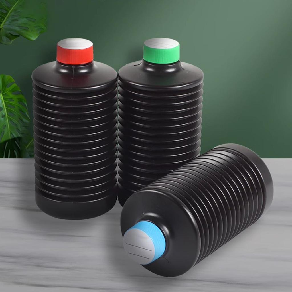Einstellbare Lautstärken Dunkelkammer-Chemikalienflasche Chemikalienbeständige HDPE-Konstruktion Sichere Abdichtung Fotografiezubehör