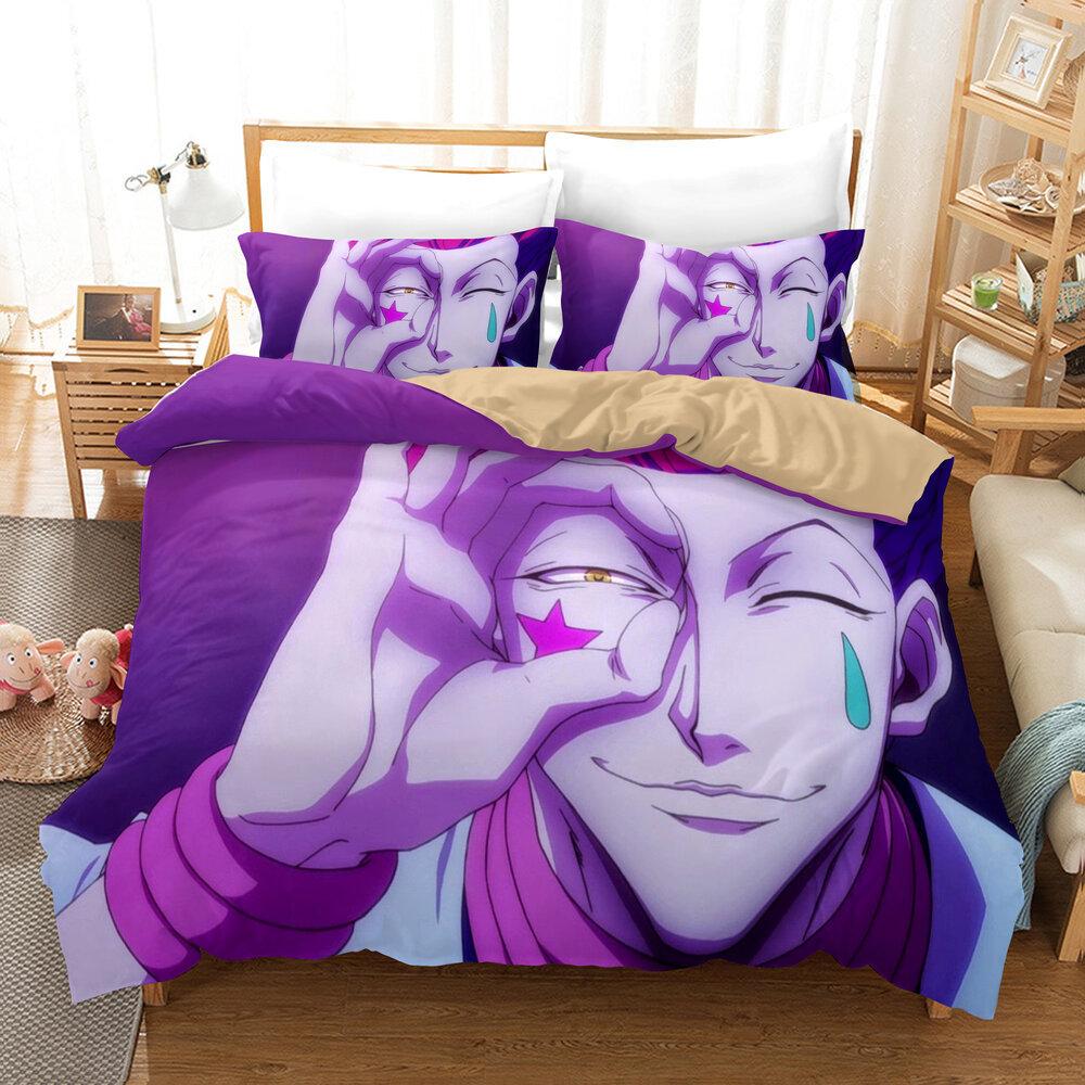 Game 3D Digital Printing Kit Quilt Cover Three-Piece Set