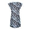 Abito Estivo da Donna Manica a Volant Scollo a V Abiti Corti Moda Casual Ampio A Linea Svasato Abito da Sole con Tasca