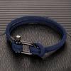 U-shaped Horseshoe Buckle Bracelet Men's Stainless Steel Couple Milan Rope Outdoor Enthusiast Bracelet