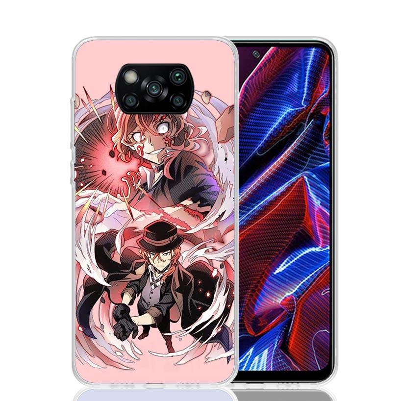 Bungo Stray Dogs Nakahara Chuuya Case Phone Cover for Xiaomi Redmi Note 10 9 9S 8 8T 7 5 Pro Mi 12T 11T 10T 9T 12 11 Lite A3 A2