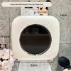 Cream White Wall-Mounted Toilet Paper Holder