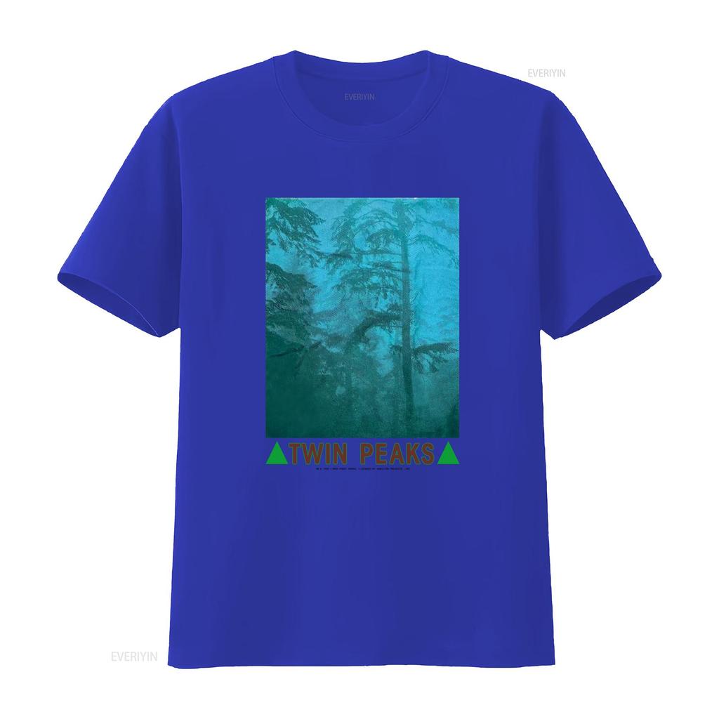 Vintage Twin Peaks Graphic Short Sleeve White T Shirt Unisex Unisex Unisex Ktv6750 Vintage Streetwear Stylish Soft Casual