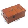Leave Me Alone Electronic Useless Box Wood Color Wooden Useless Box Novelty Useless Box  Kids Toy