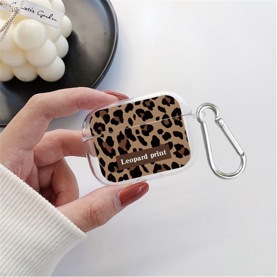 Clear Earphone Cases Cover Case For Airpods 1 Pro2 4 Pro Pro3 3 2 Leopard Print Airpods Pro 2