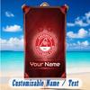 Beach Towel Custom Name Text, Quick Dry Large Towel For Beach HomeAberdeen FC