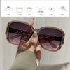 Fashion Square Sunglasses Women Luxury Brand Big Purple Sun Glasses Female Mirror Shades Ladies  Feminino