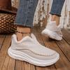 Large size cotton shoes for women's autumn and winter new thick-soled piled thickened warm one-pedal cotton boots snow boots for women