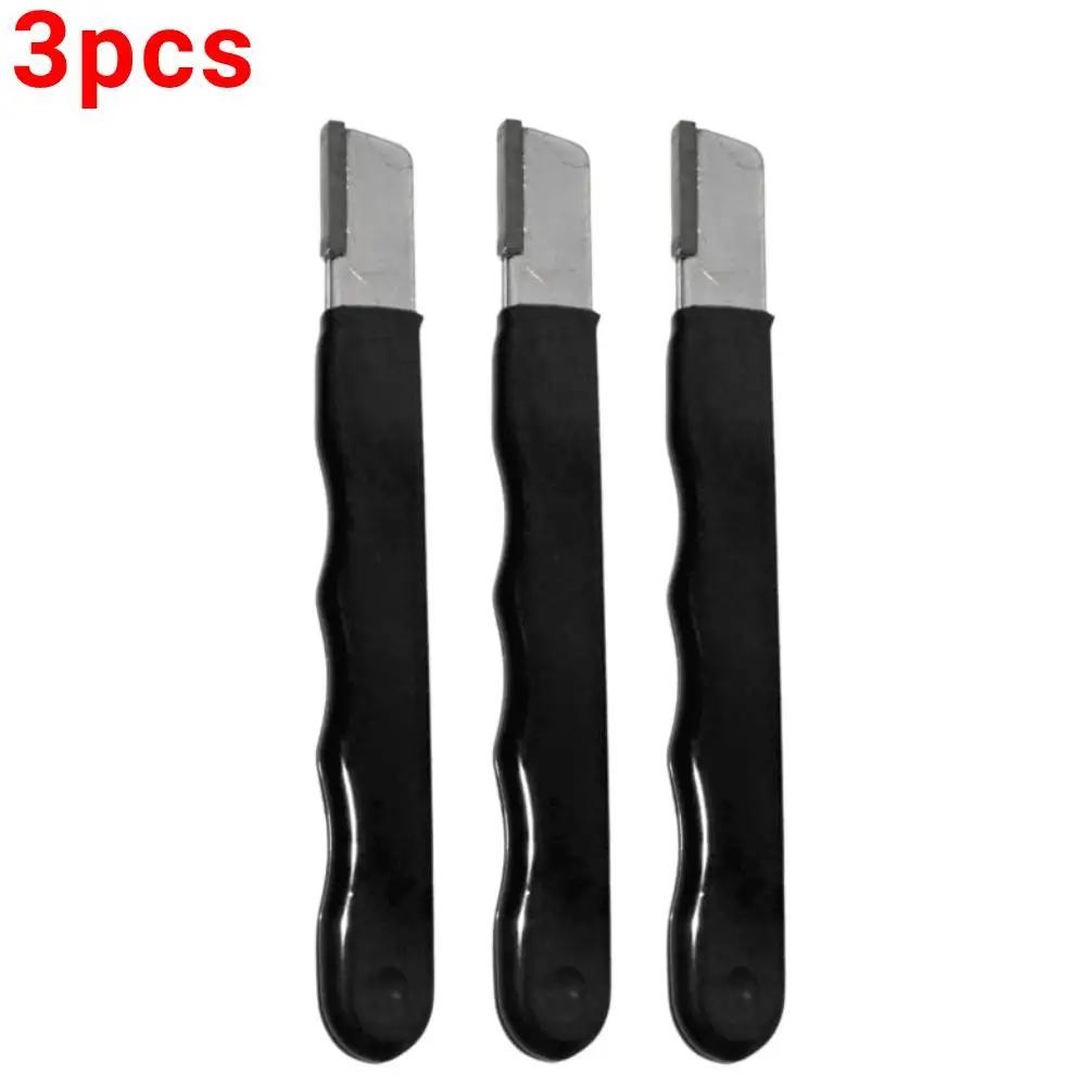 Portable Knife Sharpener with Cover Garden Tools Blade Sharpener Stainless Steel Pruner Sharpener for Kitchen Garden