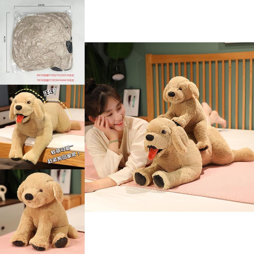 Plüsch Labrador Retriever Stofftier mit PP-Baumwollfüllung für Kindergeschenk und Sammlerspielzeug