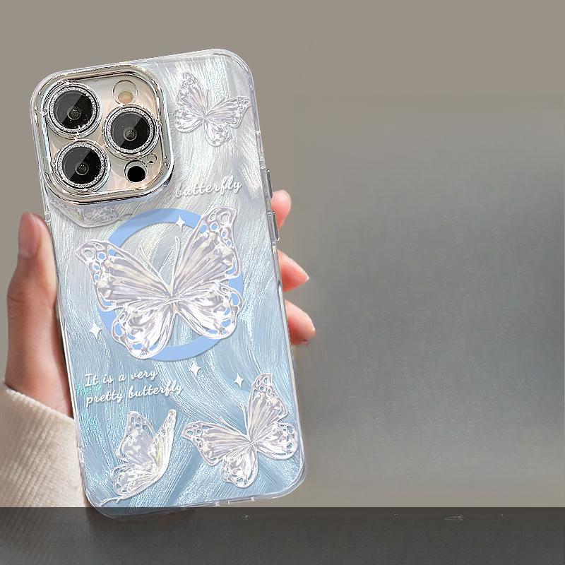 

Suitable for Apple 16, with A Feathered Gauze Magnetic Phone Case, 15promax with A High-end Feel, 13 Fully Wrapped and Shockproof iPhone 11 Pro Max