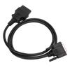 Haupt-OBD2-Kabel, OBDII-Testdiagnosestecker, Adapterkabel, Ersatz für Launch CRP123 CRP129