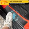 Door Sill Protector Compatible With -2025 Ford Bronco Door Step Protector Door Edge Step Guard Car Door Dust Shield Cover For 2024 Bronco 4 Door