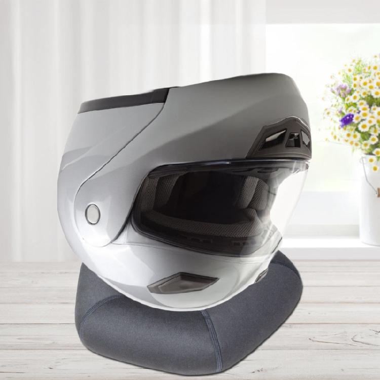 Universeller Helmständer mit Stützpolster für Motorradhelme, atmungsaktives Polster, Displayhalter, tragbare Basisplatte