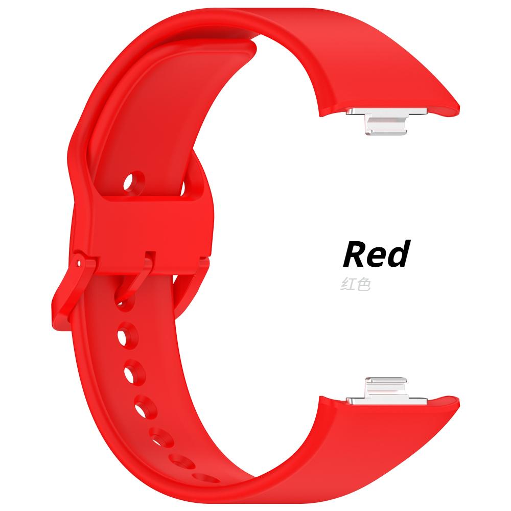 Silicone Strap For Redmi Watch 6 5 4 Replacement Watch Band for Xiaomi Mi Band 8 Pro/9 Pro Bracelet Wristband Smart Watch Accessories