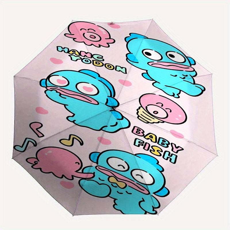 Hang Yodon,Baby Fish Automatic Umbrella-Foldable, Durable 8-Bone Design, Compact and Stylish, Great for Camping, Halloween, Christmas, Mothe