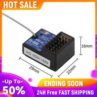 RC Receiver 2.4Ghz 6CH AFHDS2 for FS-GT2E/FS-IT4S/FS-GT5 Transmitter Remote Control RC Car Parts Accessories